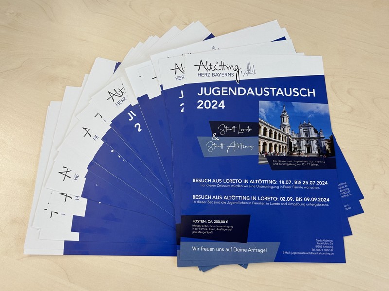 Stadt Altötting, Jugendaustausch 2024, Altötting Loreto