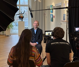 Stadt Altötting, Videodreh komunale Wärmeplanung, Foto: Stadt Altötting Stadt Altötting, Videodreh komunale Wärmeplanung, Foto: Stadt Altötting