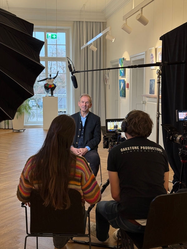 Stadt Altötting, Videodreh komunale Wärmeplanung, Foto: Stadt Altötting