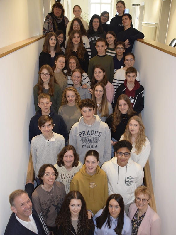 Stadt Altötting, Schüleraustausch Thonon-les-Bains 2023, Foto: Stadt Altötting