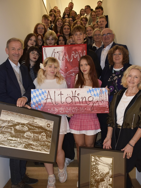 Stadt Altötting, Schüleraustausch Kielce, Polen, September 2024, Foto: Stadt Altötting