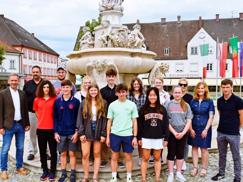 Stadt Altötting, Schüleraustausch Lititz, 2022