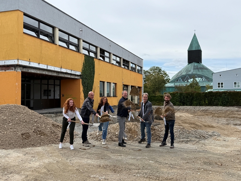 Stadt Altötting, Spatenstich Grundschule Süd, 2026, Foto: Stadt Altötting