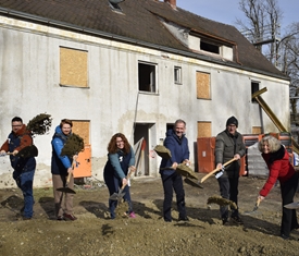 Stadt Altötting, Spatenstich Straßmühle, 2026, Foto: Stadt Altötting