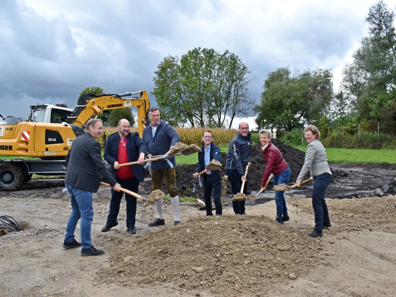 Stadt Altötting, Bau des Generationenparks am Hüttenberger Weg in Altötting