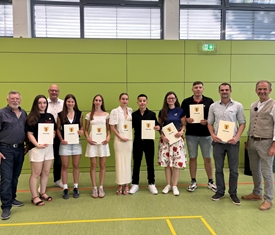 Stadt Altötting, Sportlerehrung 2026, Gruppenbild Sportler, Foto: Stadt Altötting