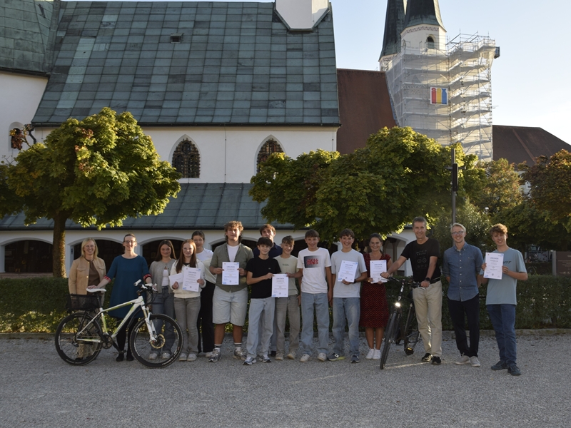Stadt Altötting, SCHULRADELN 2026, Siegerehrung, Foto: Stadt Altötting