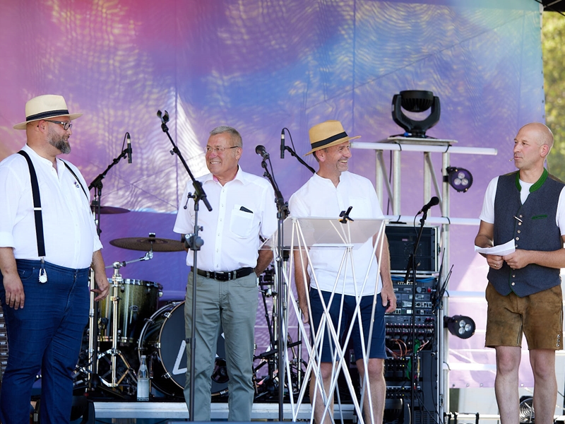 Stadt Altötting, Städtebeben 2023, Moderatoren, Foto: Irmi Mayer