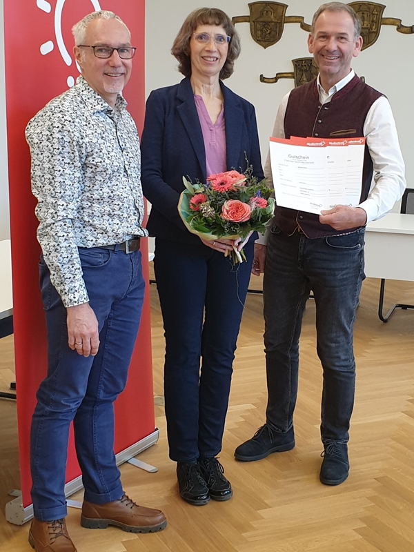 Stadt Altötting, Spende Studienkreis 2024, Foto: Kathrin-M. Träger, Studienkreis