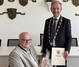 Stadt Altötting, Verabschiedung Michael Schoßböck als Behindertenbeauftragter, Foto: Stadt Altötting