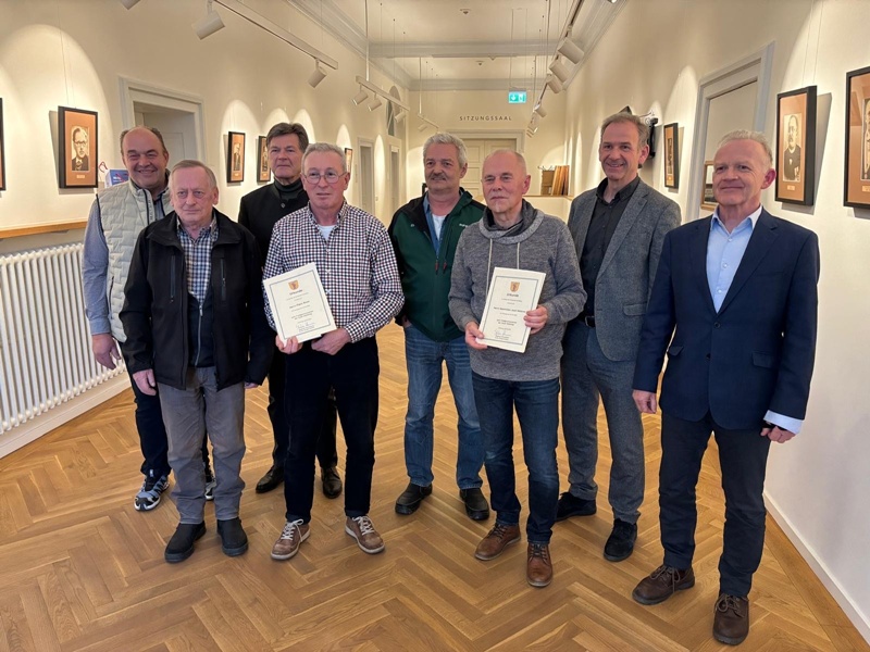 Stadt Altötting, Vereidigung Feldgeschworene, Foto: Stadt Altötting