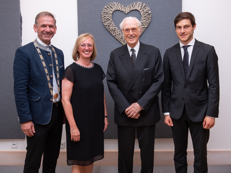 Stadtjubiläum Altötting 2023, Herzog Franz und Prinz Marcello von Bayern, Foto: Tom Bauer