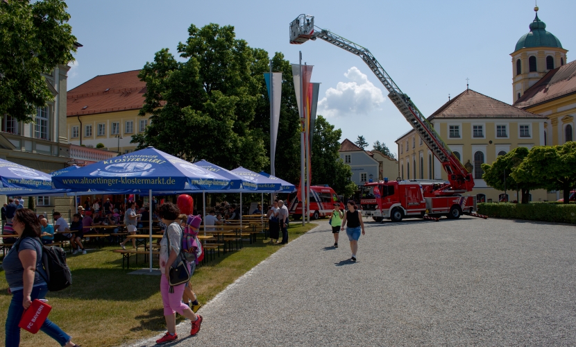 Auf dem Kapellplatz herrschte reges Geschehen.