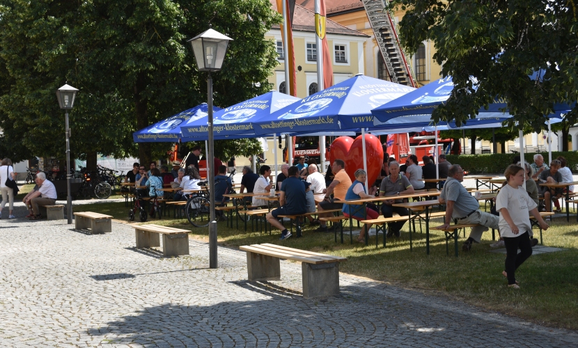 Am Kapellplatz herrschte reges Geschehen.