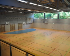 Innenraum Dreifachsporthalle Altötting
