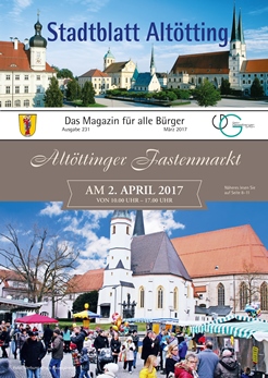 Titelbild Stadtblatt Altötting 03/2017
