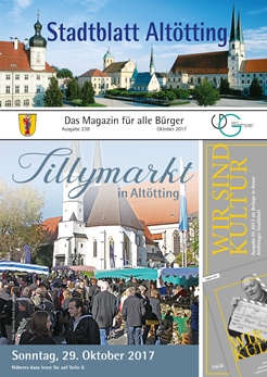 Titelbild Stadtblatt Altötting 10/2017