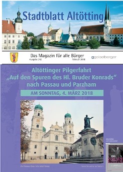 Titelbild Stadtblatt Altötting 02/2018