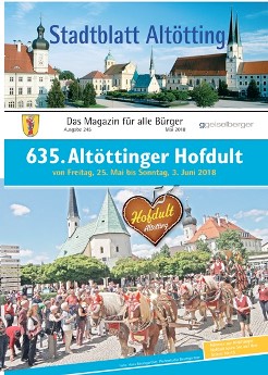 Titelbild Stadtblatt Altötting 05/2018