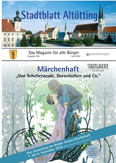Titelbild Stadtblatt Altötting 06/2018
