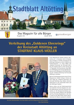 Titelbild Stadtblatt Altötting 01-2019