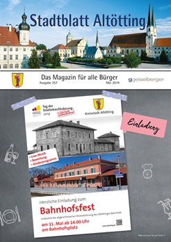 Titelbild Stadtblatt Altötting 05-2019