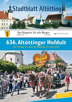 Titelbild Stadtblatt Altötting 06-2019