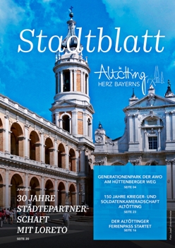 Hier sehen Sie das Stadtblatt Altötting für den Juni 2021 mit der Ausgabe 281.