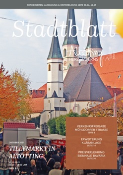 Stadtblatt Altötting, Oktober 2021, Ausgabe 285