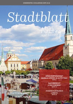 Stadt Altötting, Stadtblatt August 2023, Ausgabe 307