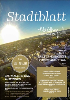 Stadtblatt Altötting, Januar 2023
