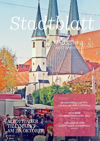 Stadt Altötting, Stadtblatt Oktober 2023, Ausgabe 309