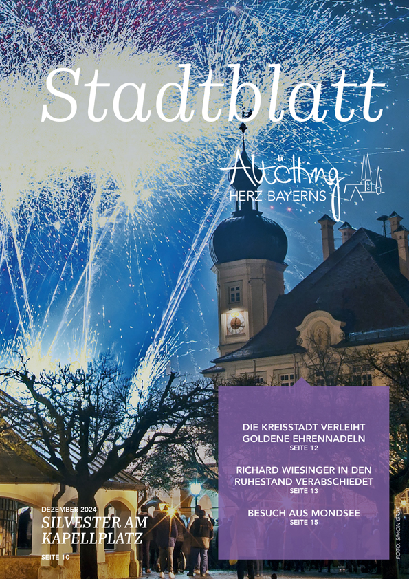 Stadt Altötting, Stadtblatt Dezember 2024, Ausgabe 323