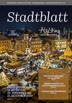 Stadt Altötting, Stadtblatt November 2024, Ausgabe 322
