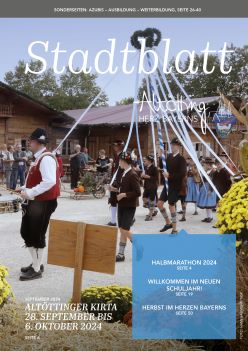 Stadt Altötting, Stadtblatt September 2024, Ausgabe 320