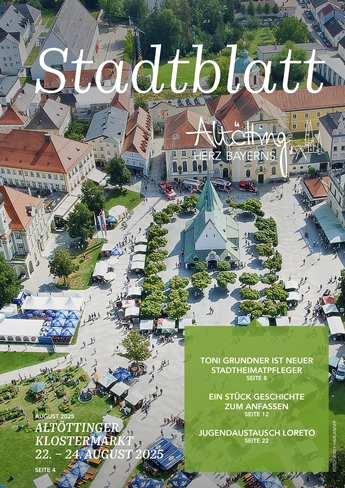 Stadt Altötting, Stadtblatt August 2025, Ausgabe 331