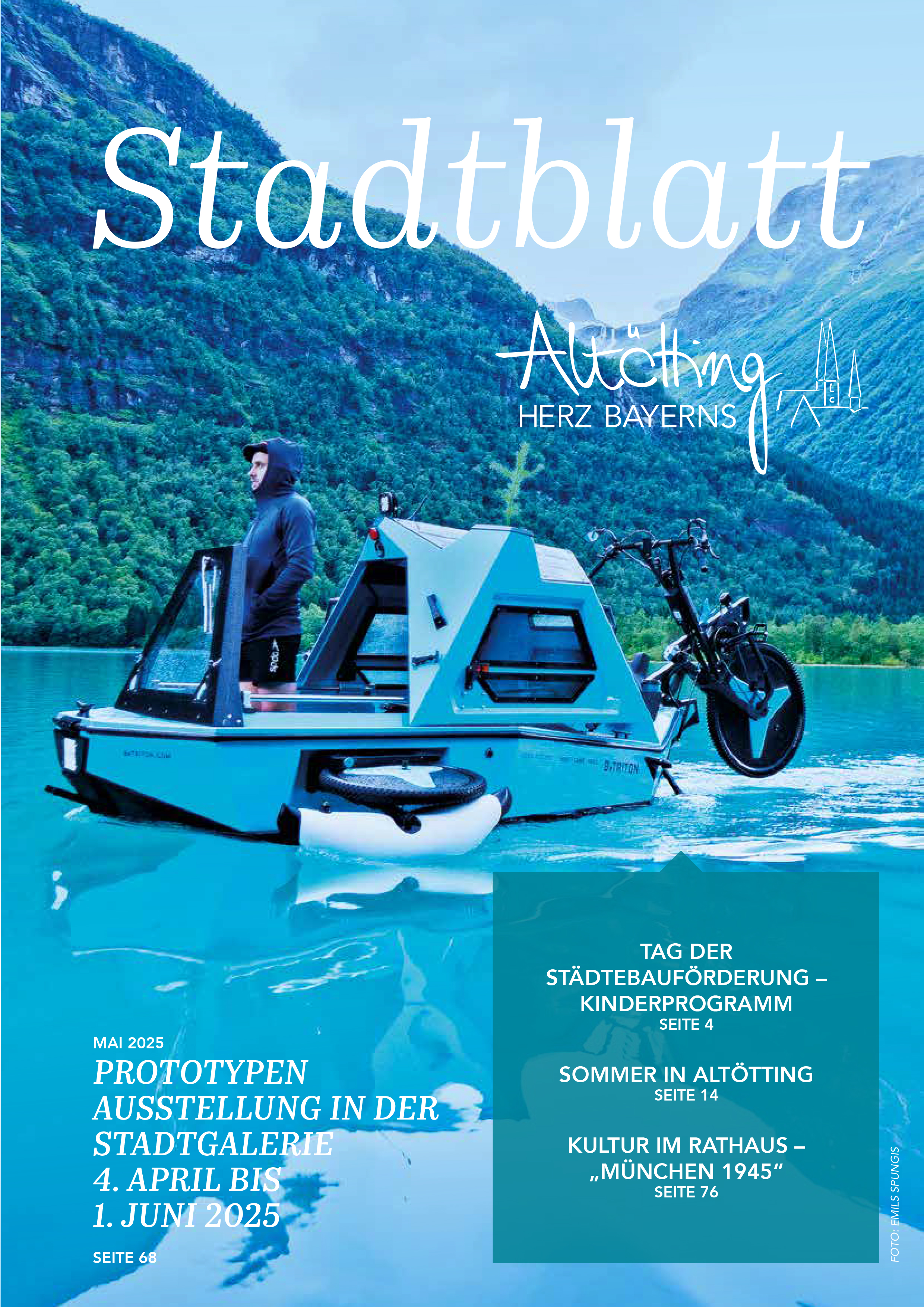 Stadt Altötting, Stadtblatt Mai 2025, Ausgabe 328