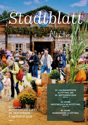 Stadt Altötting, Stadtblatt September 2026, Ausgabe 344