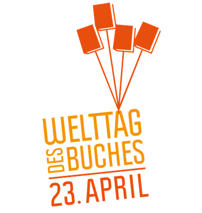 Logo des Welttag des Buches am 23. April