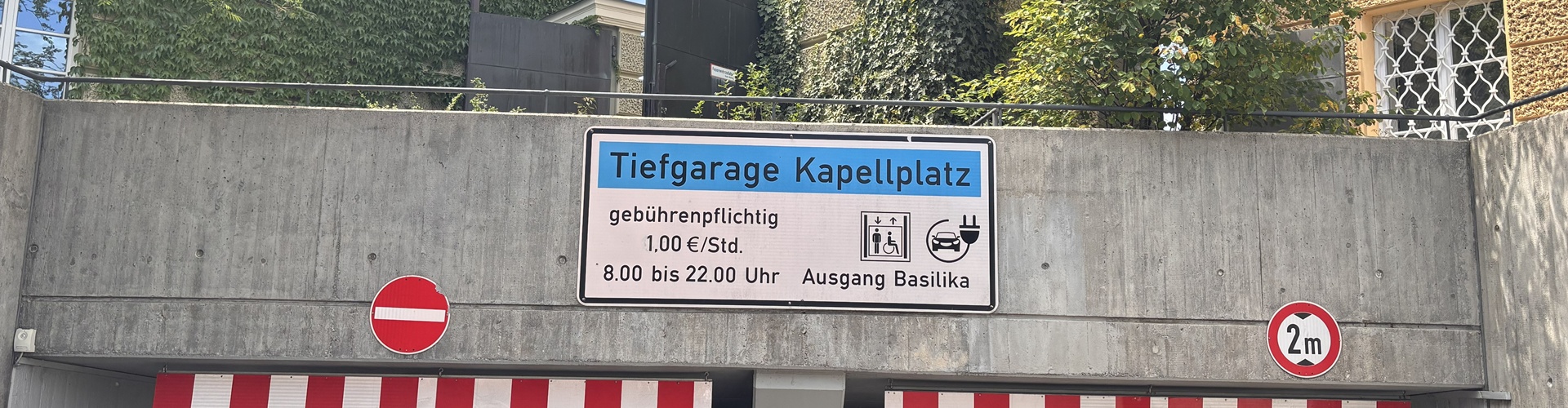 Stadt Altötting, Tiefgarage am Kapellplatz, Foto: Stadt Altötting