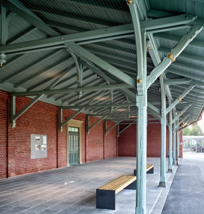 Bahnhof Altötting, Sommerhalle, Foto: Iven Matheis