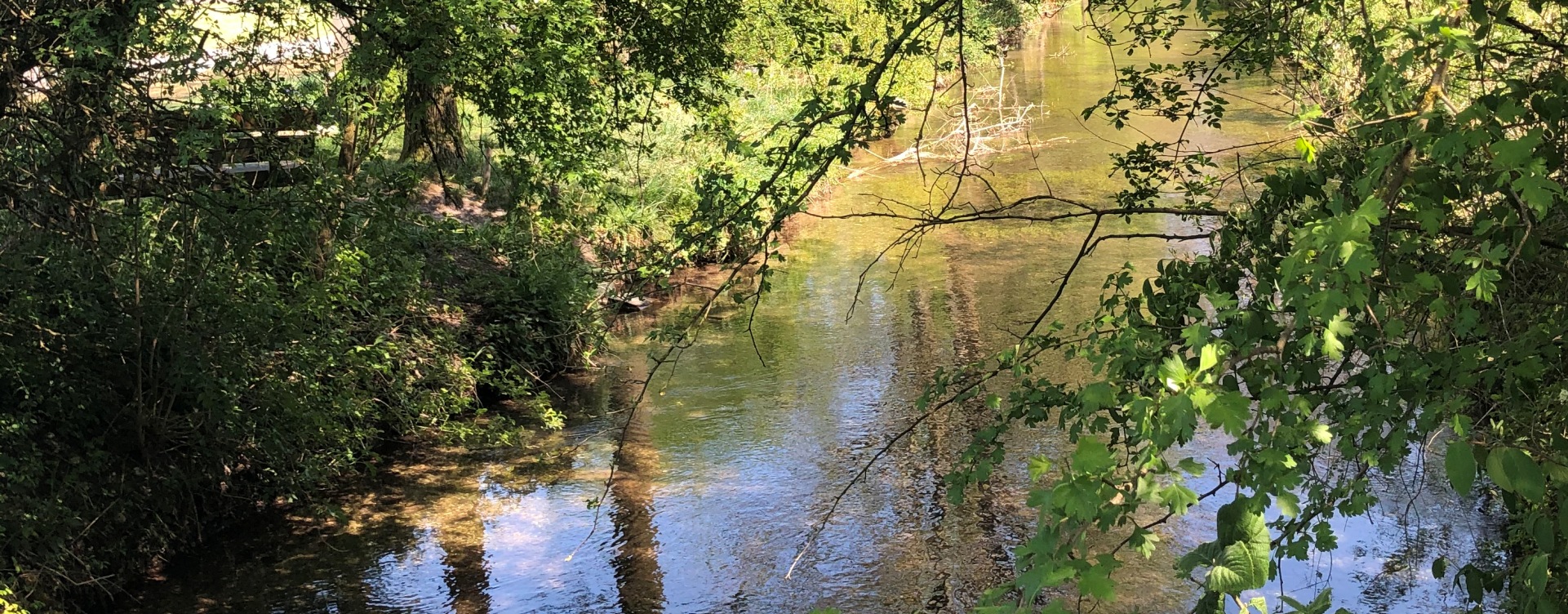 Idyllische Landschaft am Kreuzweg von Heiligenstadt nach Altötting