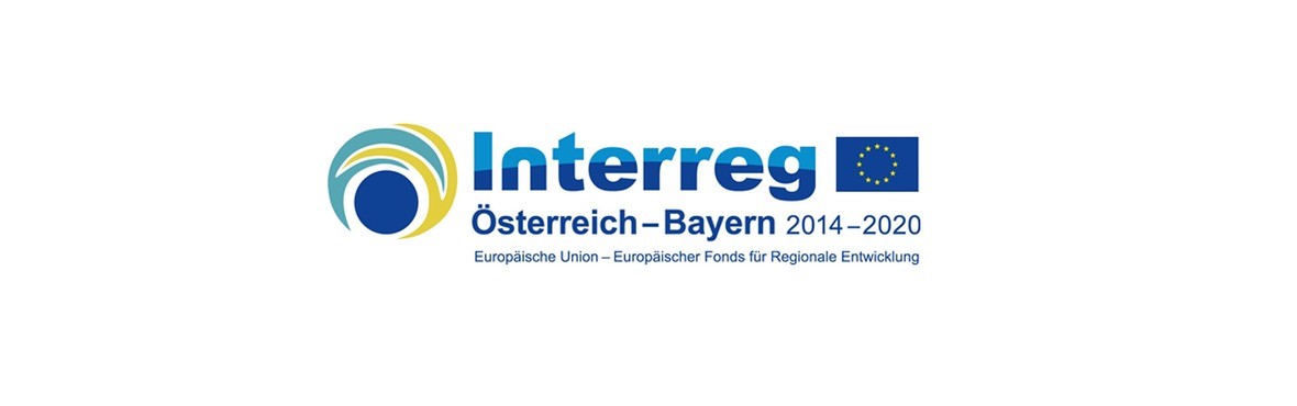 Das Logo des Interreg Marienwanderweg über Altötting.