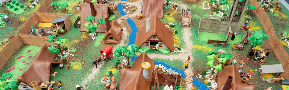 Playmobil Diorama des alten Altöttings