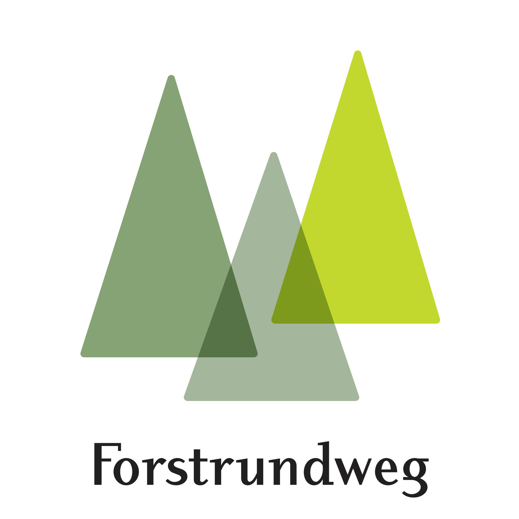 Forstrundweg Wegbeschilderung