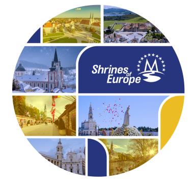 Sales Manual Titelblatt der Shrines of Europe