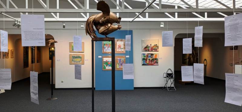 Ausstellungansicht INN Nachbarschaft Stadtgalerie Altötting