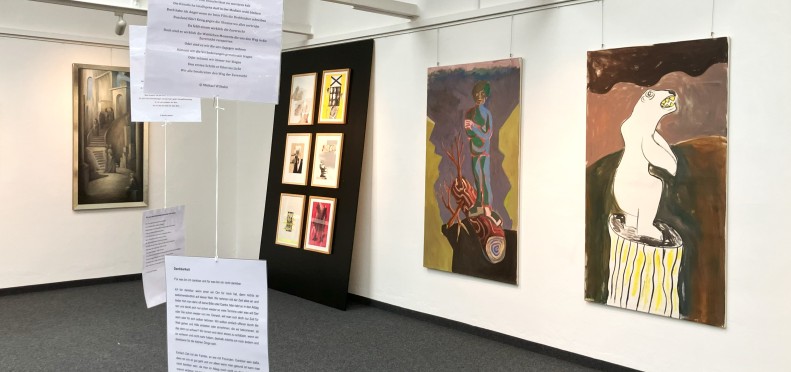Ausstellungsansicht INN Nachbarschaft Stadtgalerie Altötting