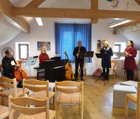 Barock-Ensemble Ausstellung Kunstverein Stadtgalerie Altötting Foto Kunstverein Hier sehen Sie ein Barockes Ensemble