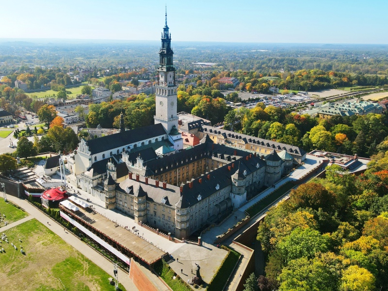 Hier sehen Sie die Katedrale von Czestochowa
